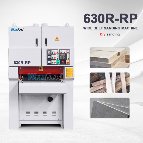 WFR-RP 630 Lijadora de mdf para piso de madera de banda ancha de servicio pesado para madera