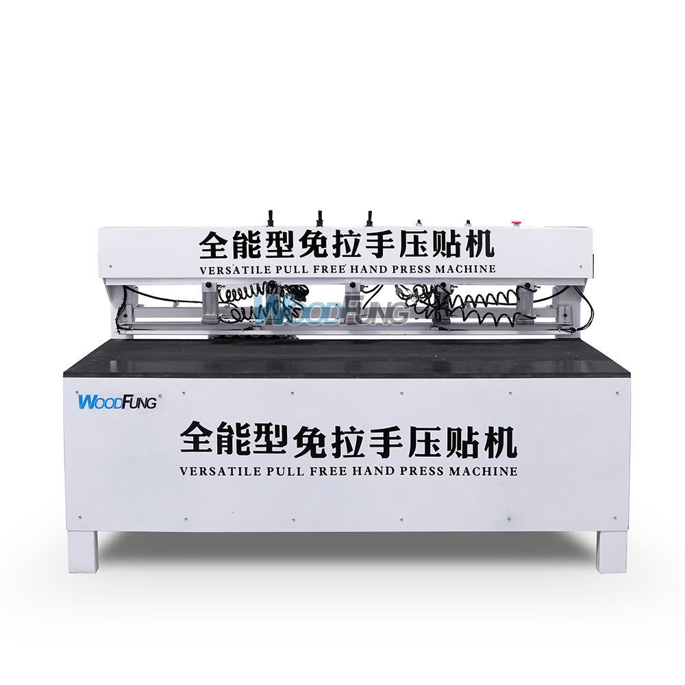 PR-25 4 heating lamps 6-wheels pneumatic press Common shapes are available VERSATILE PULL FREE HAND PRESS MACHINE