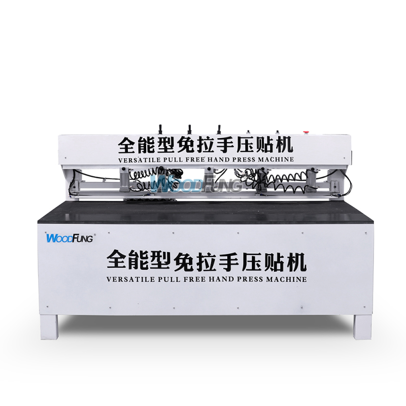 PR-25 4 heating lamps 6-wheels pneumatic press Common shapes are available VERSATILE PULL FREE HAND PRESS MACHINE