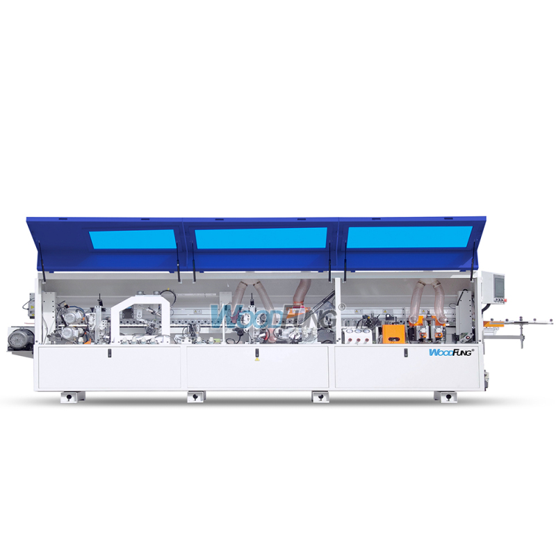 MY-13 5.4meters compact automatic edge banding machine with pre milling and Corner rounding functions