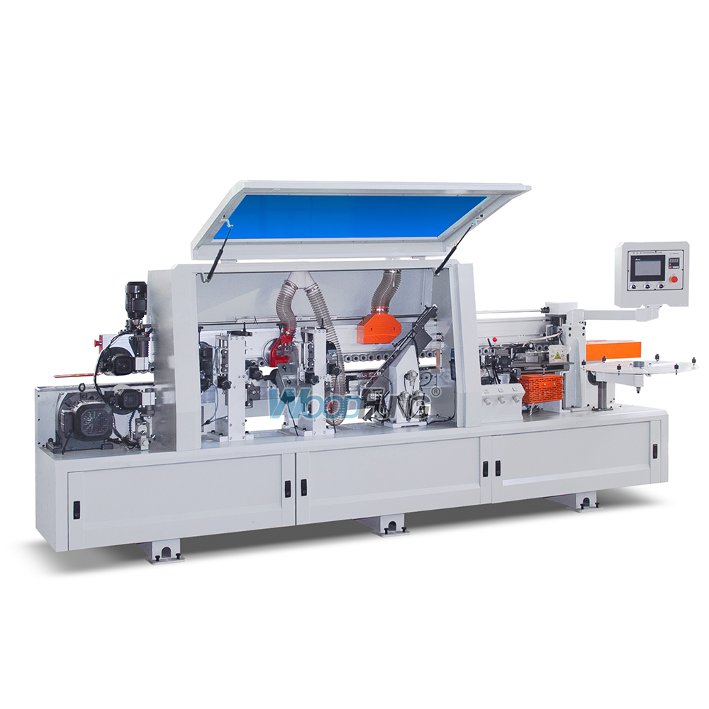 WF-12-2 Automatic heavy duty Edge Bnading Machine Gluing End Cutting Fine Trimming Scrapping Polishing MDF Edge Bander