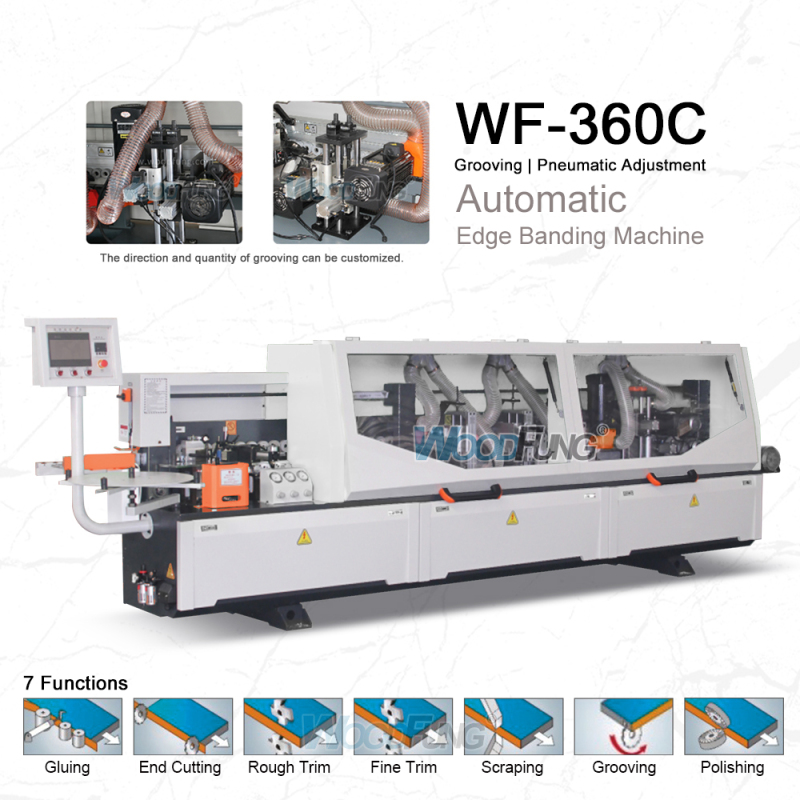 WF-360C automatic edge banding machine
