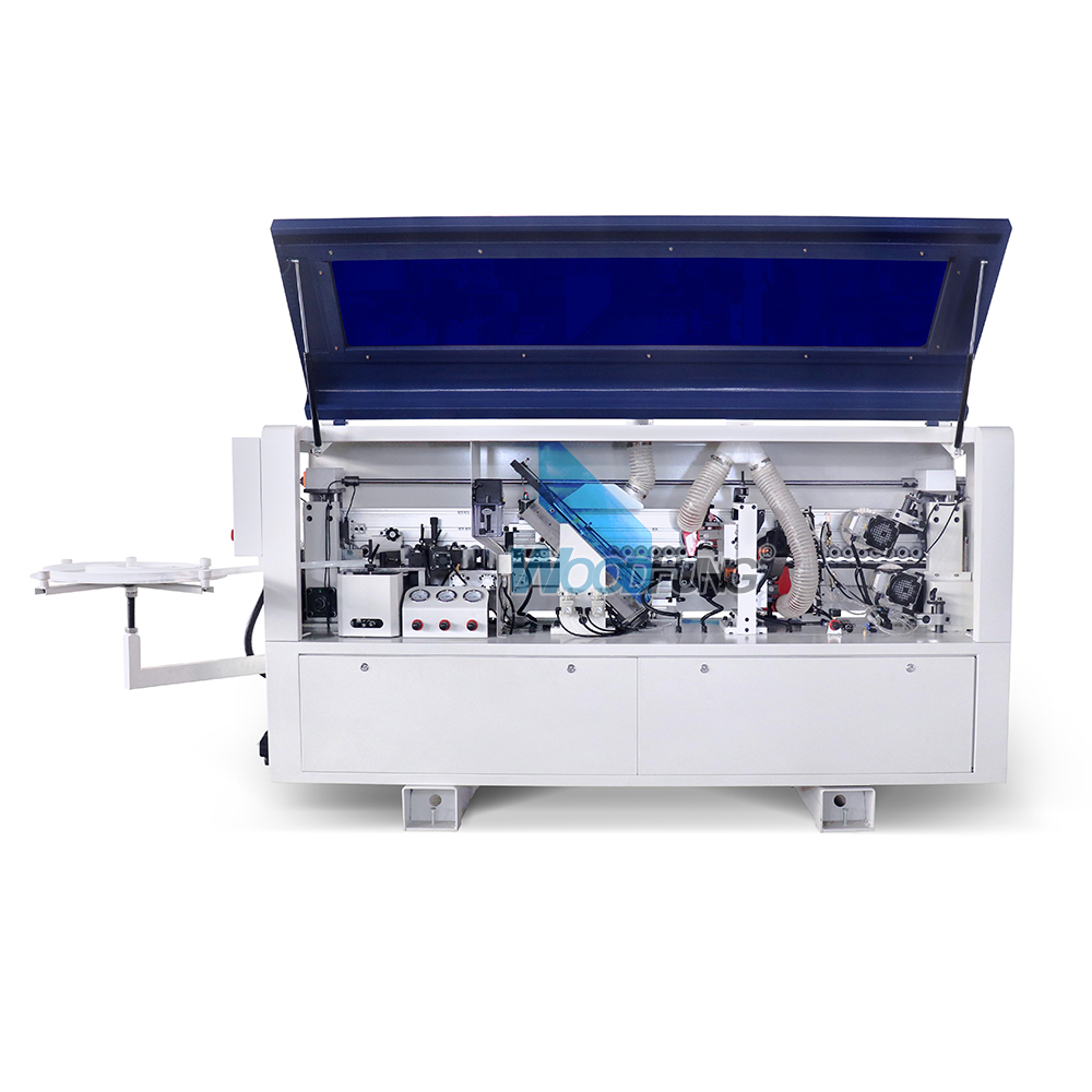 WF60E-2 woodworking machinery 2.4 meters fully compact automatic pvc scarping wood veneer Edge bander mdf edge bander for furnuiture with fast speed 18m/min