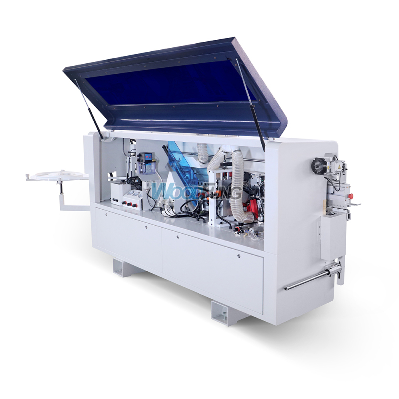 WF60E-2 woodworking machinery 2.4 meters fully compact automatic pvc scarping wood veneer Edge bander mdf edge bander for furnuiture with fast speed 18m/min