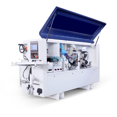 WF60E-2 woodworking machinery 2.4 meters fully compact automatic pvc scarping wood veneer Edge bander mdf edge bander for furnuiture with fast speed 18m/min