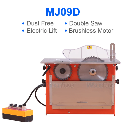 MJ-09D levanta automáticamente la minisierra sin escobillas y sin polvo