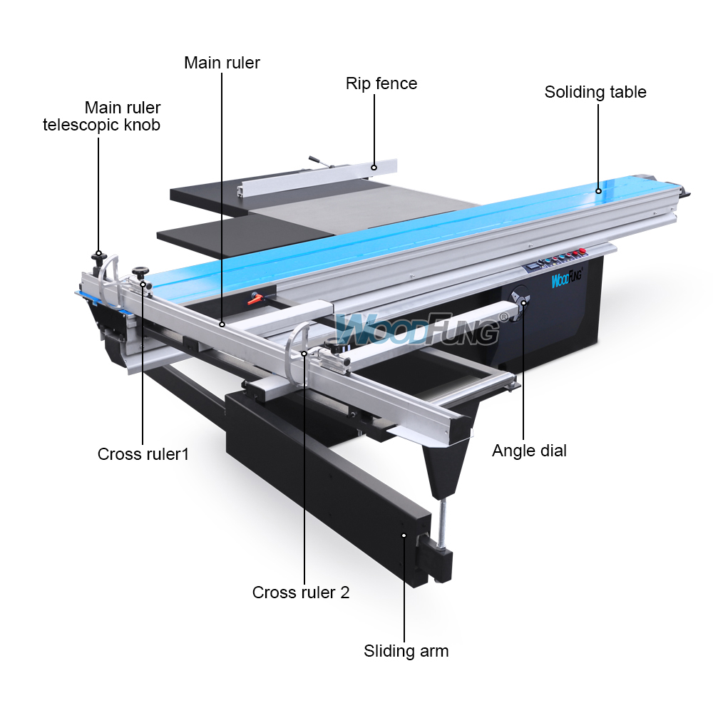 Sierra de mesa de precisión de 45 grados MJ-6138CD
