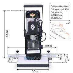 MY09 DUST COVER Portable hinge drilling machine