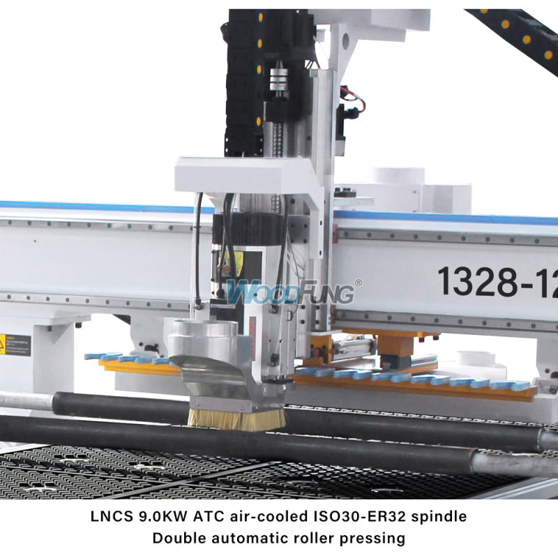 WFMC1 ATC CNC Router | 9KW Spindle, Vacuum Table & Auto Tool Changer for Woodworking