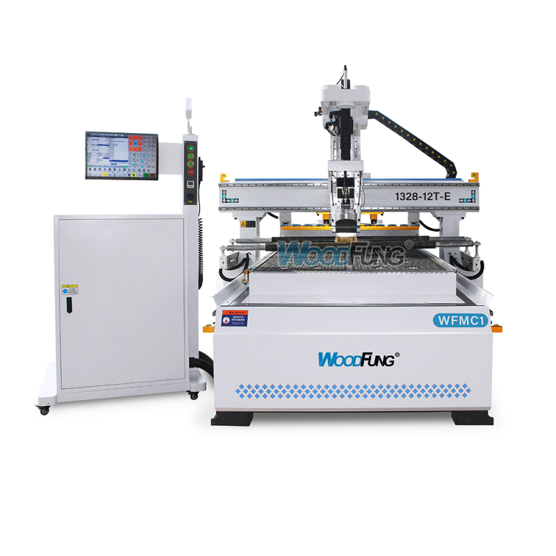 WFMC1 ATC CNC Router | 9KW Spindle, Vacuum Table & Auto Tool Changer for Woodworking