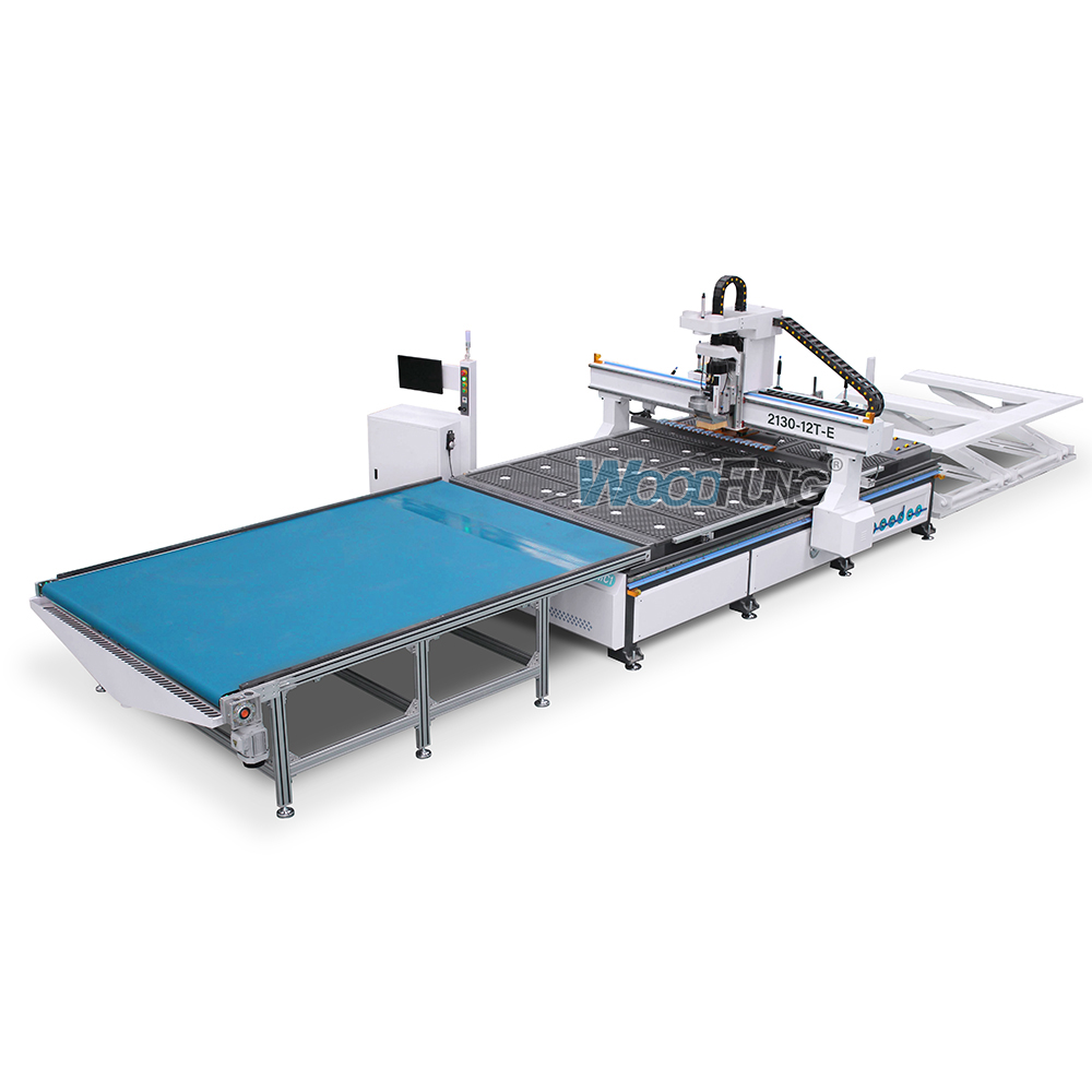 WFMC1 ATC CNC Router | 9KW Spindle, Vacuum Table & Auto Tool Changer for Woodworking