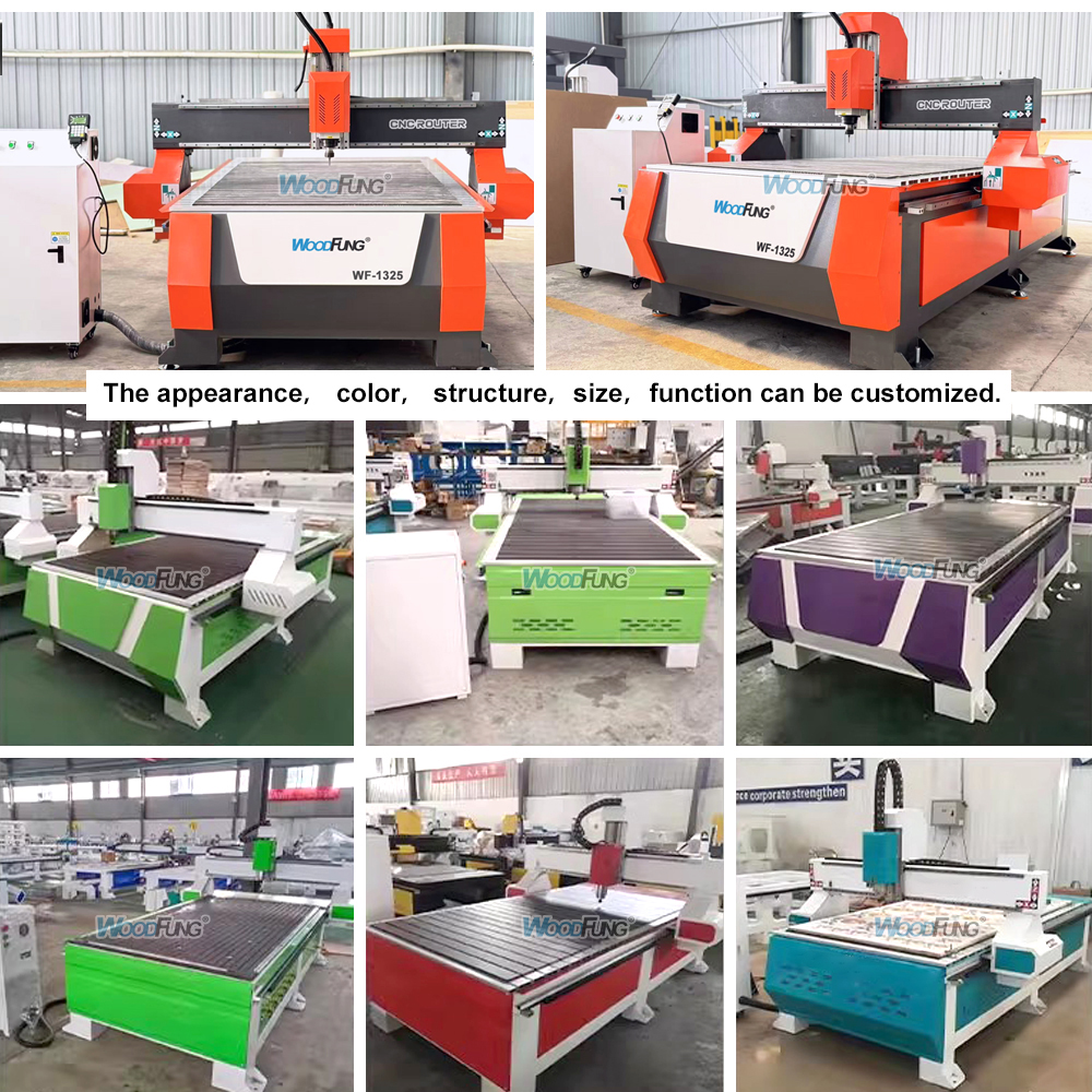 WF-1325 CNC Router Machine – 1300×2500mm Woodworking CNC with Single Spindle