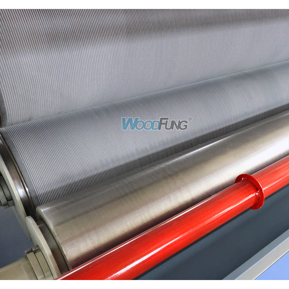 MT-6213 WOODFUNG - Máquina encoladora de doble cara para madera contrachapada