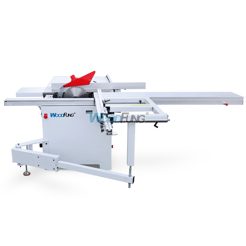 MJ-6116 1.6m sliding table panel saw with double blades for furniture making sliding table saw