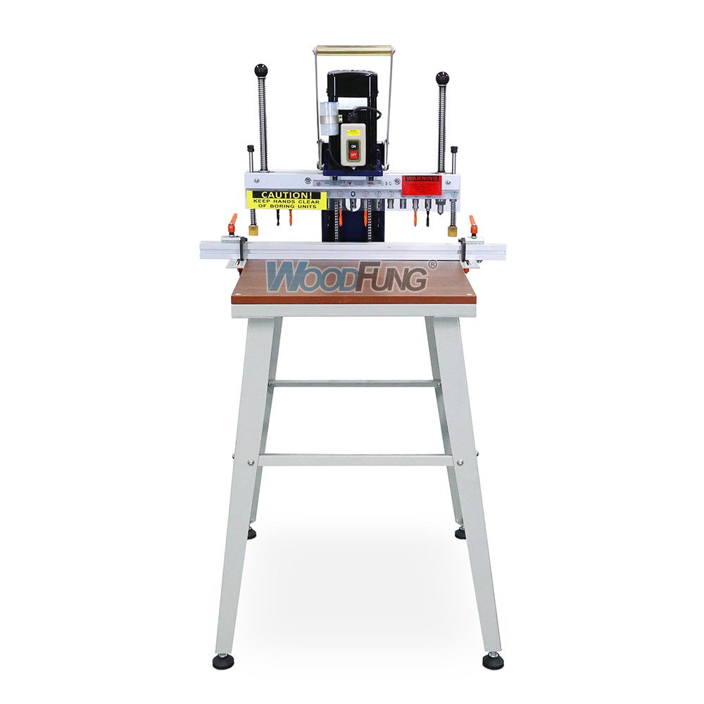 Mandrinadora de línea portátil MZ13 – Taladrado de precisión de 13 husillos para ebanistas