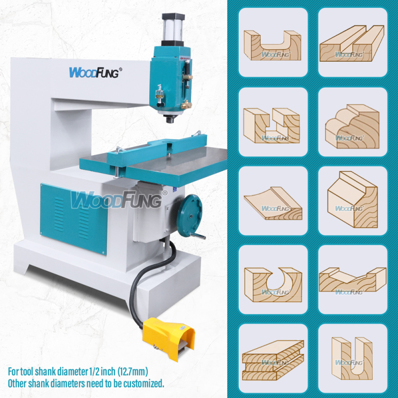 MX5068 fresadora de husillo para tallado de madera, de uso generalizado y fácil manejo, funciona sin problemas