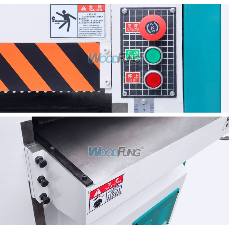 MB-102 Wood Jointer Cepilladora Thicknesser Cepilladora de espesor de madera de alta velocidad Carpintería