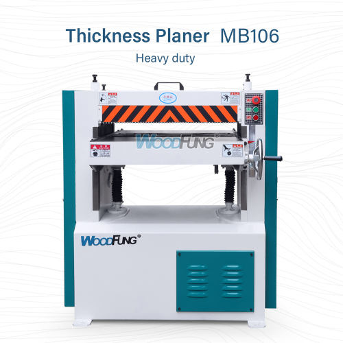 MB-102 Wood Jointer Cepilladora Thicknesser Cepilladora de espesor de madera de alta velocidad Carpintería