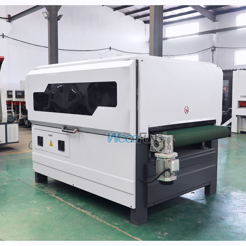 1000-6S Automatic Wood Polishing Machine | Brush Sander for Furniture ...