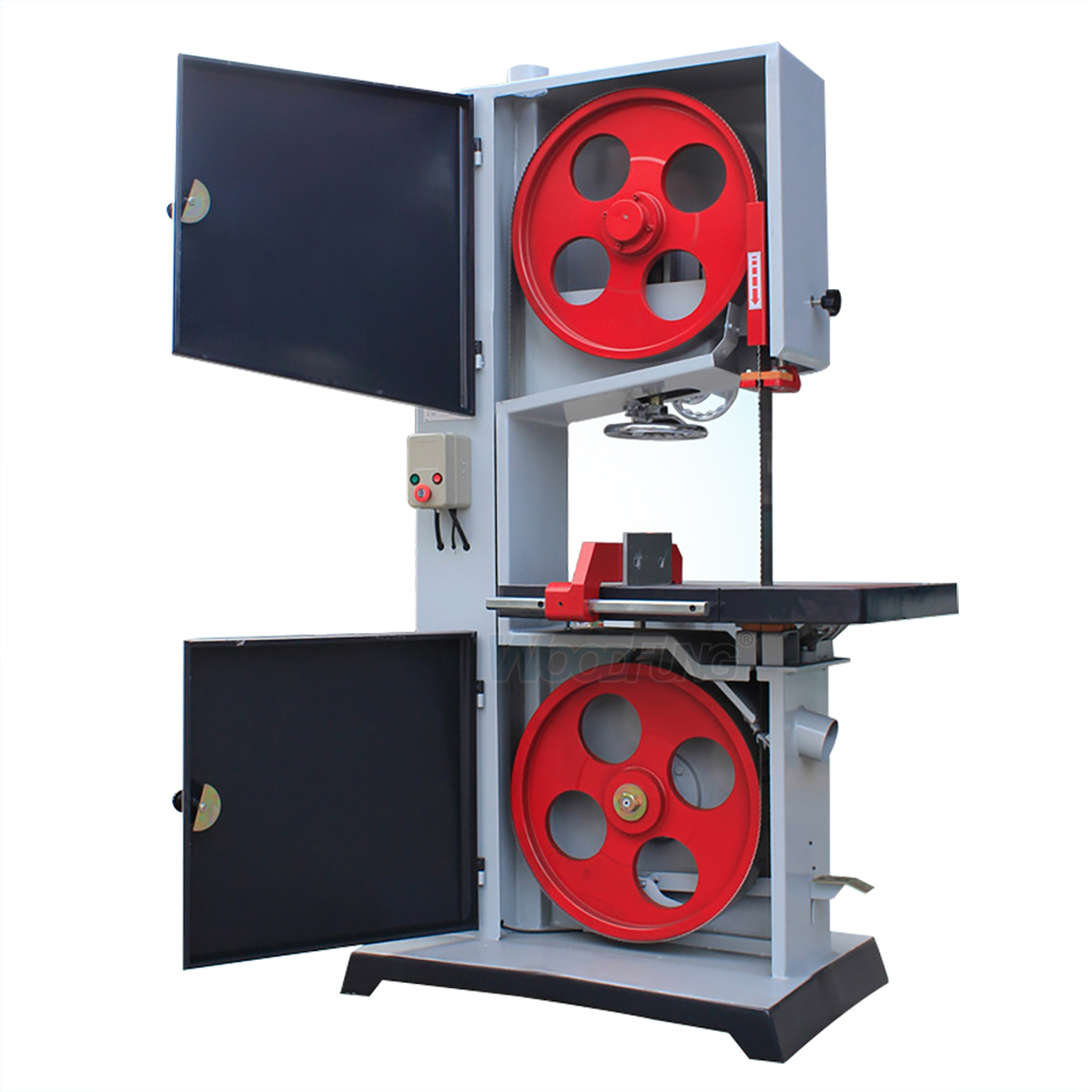 MJG396U Large Industrial Professional Vertical Wood Cutting High Precision Band Saw Machine