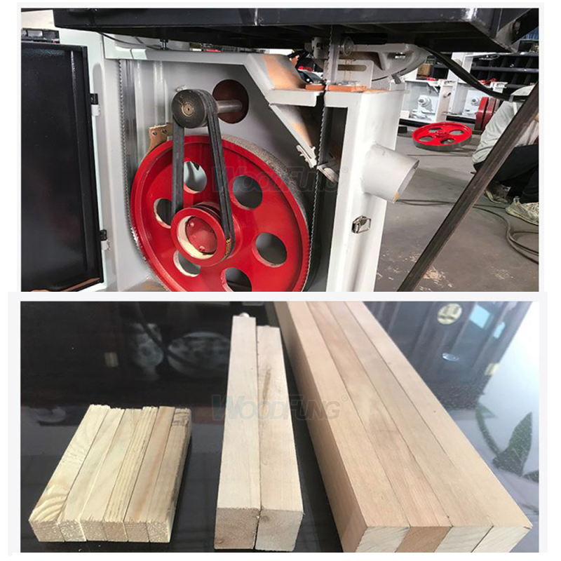 MJG396U Large Industrial Professional Vertical Wood Cutting High Precision Band Saw Machine