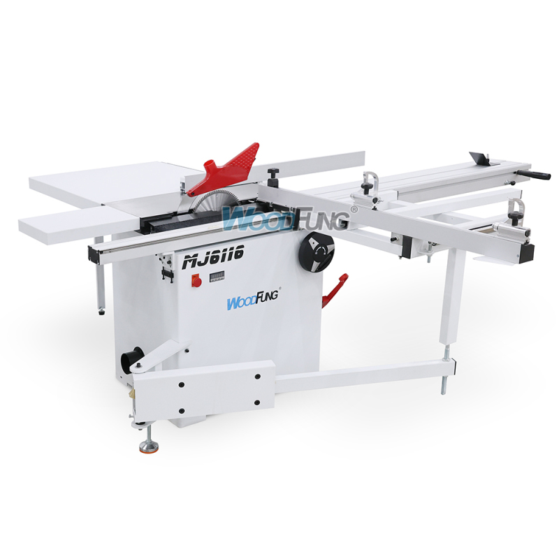Sierra de mesa deslizante para cortar madera MJ-6128 de 2,8 m