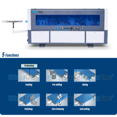 WF60EB Compact Automatic Edge Banding Machine with Pre-Milling for Small & Medium Furniture Workshop
