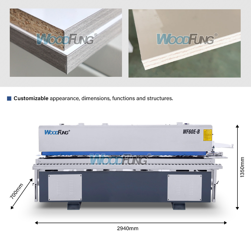 WF60EB Compact Automatic Edge Banding Machine with Pre-Milling for Small & Medium Furniture Workshop