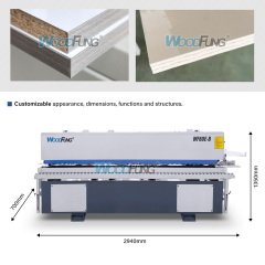 WF60EB Compact Automatic Edge Banding Machine with Pre-Milling for Small & Medium Furniture Workshop
