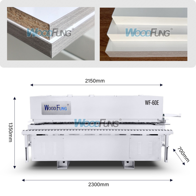 WF-60E automatic edge banding machine for woodworking machinery