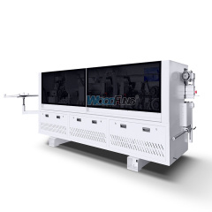 WF-60 Semi Automatic Edge Bander 3 Functions Gluing Fine Trimming Polishing Wood Edge Banding Machine