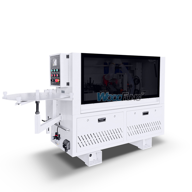 WF-60 Semi Automatic Edge Bander 3 Functions Gluing Fine Trimming Polishing Wood Edge Banding Machine