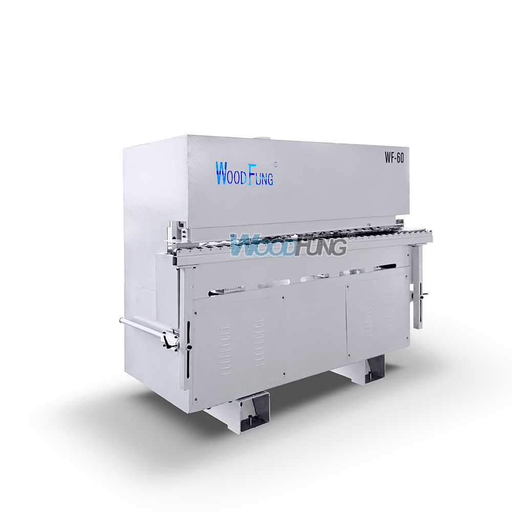 WF-60 Semi Automatic Edge Bander 3 Functions Gluing Fine Trimming Polishing Wood Edge Banding Machine