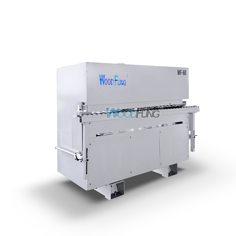 WF-60 Semi Automatic Edge Bander 3 Functions Gluing Fine Trimming Polishing Wood Edge Banding Machine