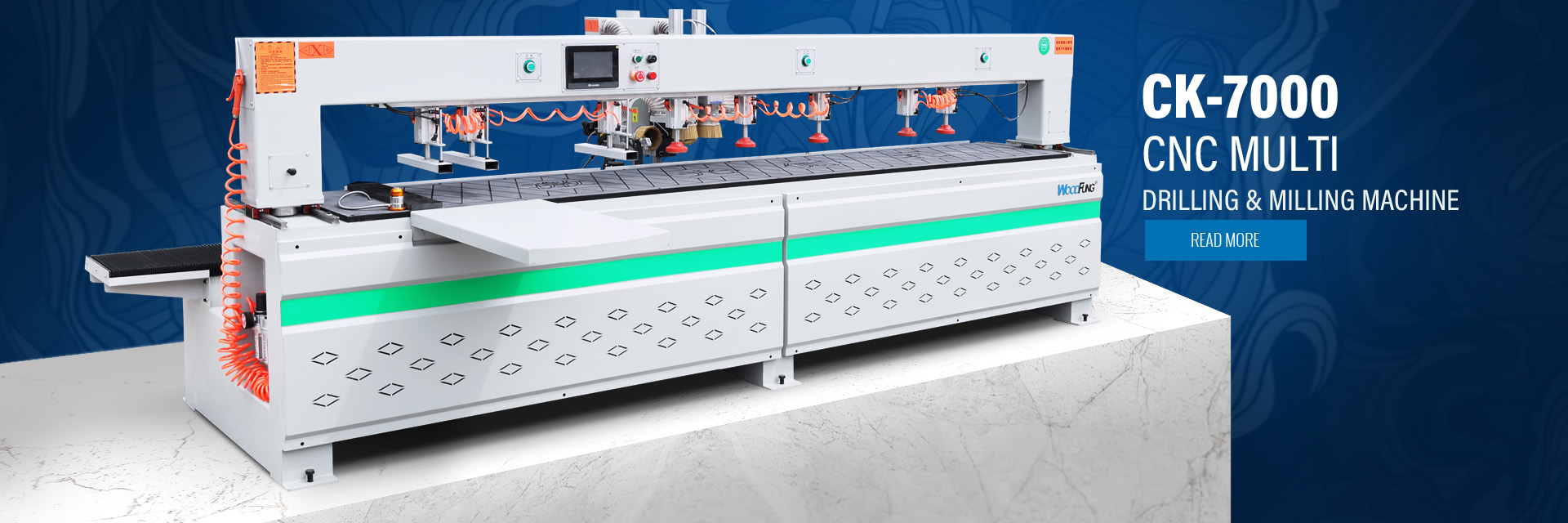 CK7000 CNC Multifunctional Drilling & Milling Machine |All-in-One Solution for Furniture Production