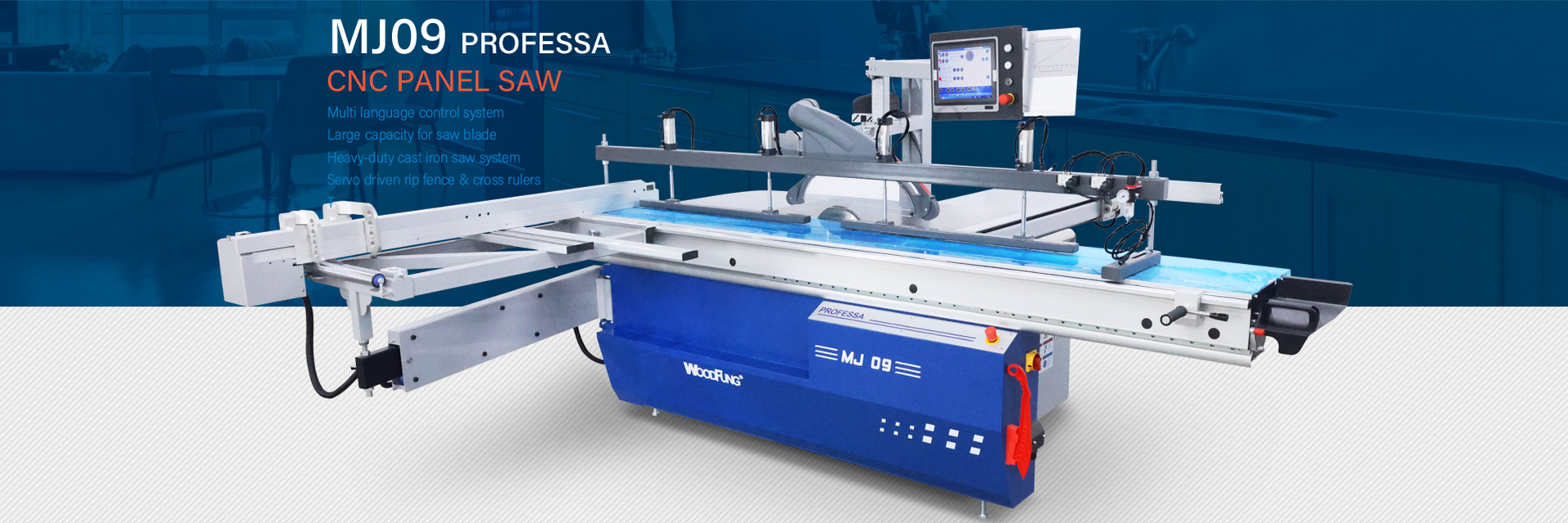 MJ09PROFESSA Heavy Duty Woodworking Machine Cnc Automatic Computer Panel Saw<br />Wood Cutting Machine