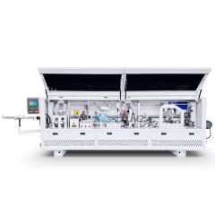 WF60E-4-B Automatic Edge Bander Woodworking Panel Furniture Edge Banding Machine With Pre‑milling Corner Rounding Polishing