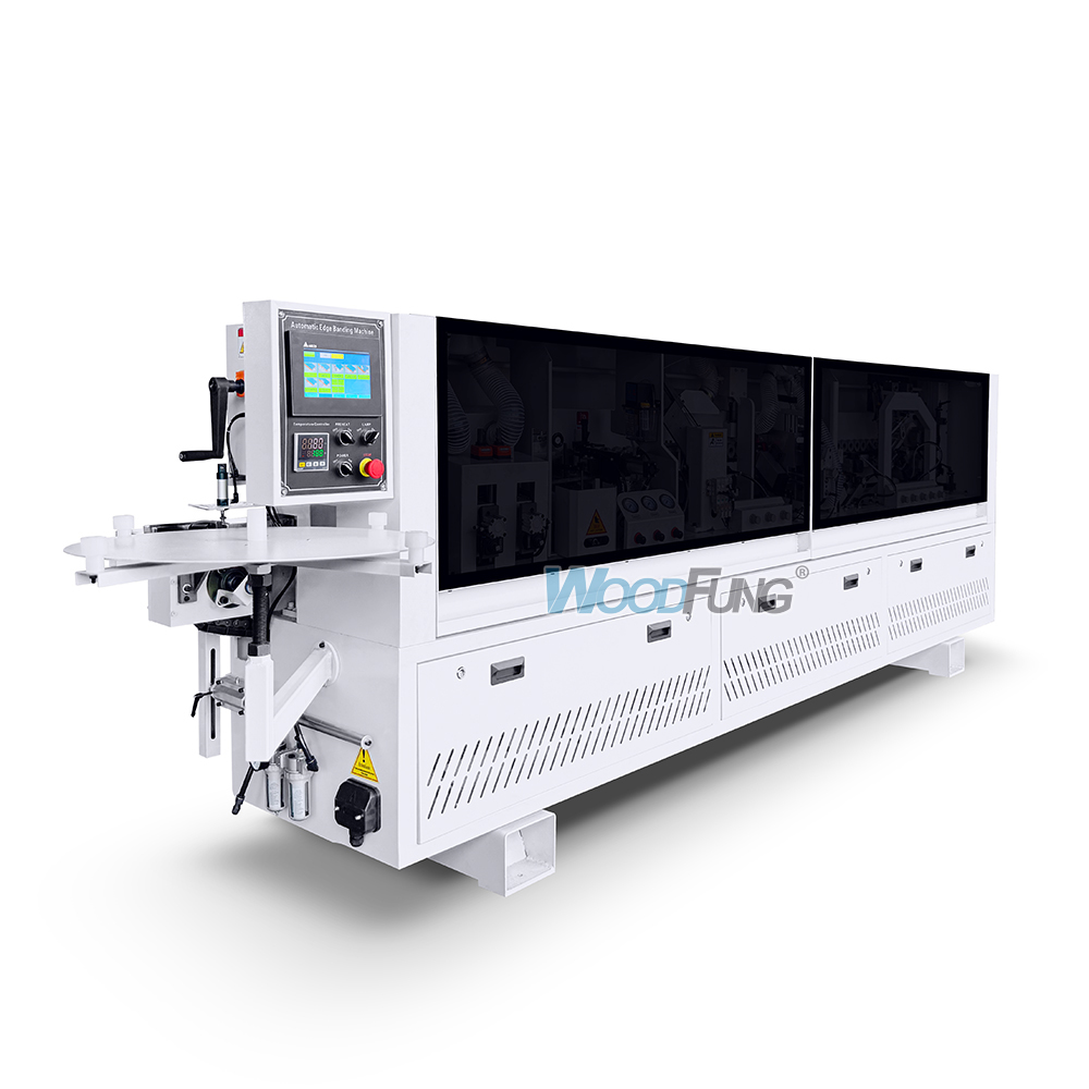 WF60E-4-B Automatic Edge Bander Woodworking Panel Furniture Edge Banding Machine With Pre‑milling Corner Rounding Polishing