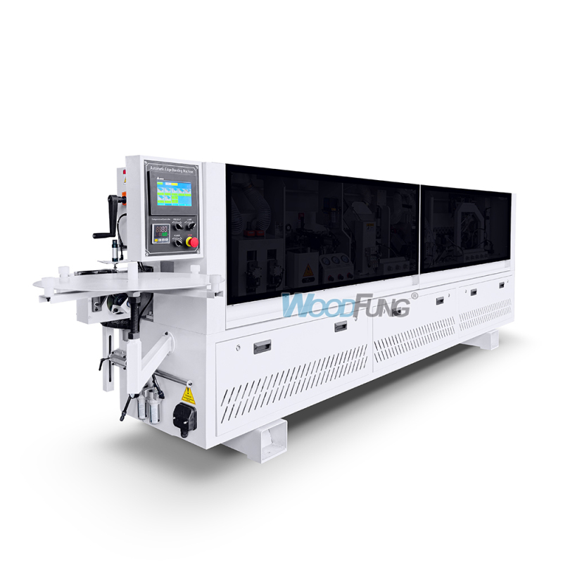 WF60E-4-B Automatic Edge Bander Woodworking Panel Furniture Edge Banding Machine With Pre‑milling Corner Rounding Polishing
