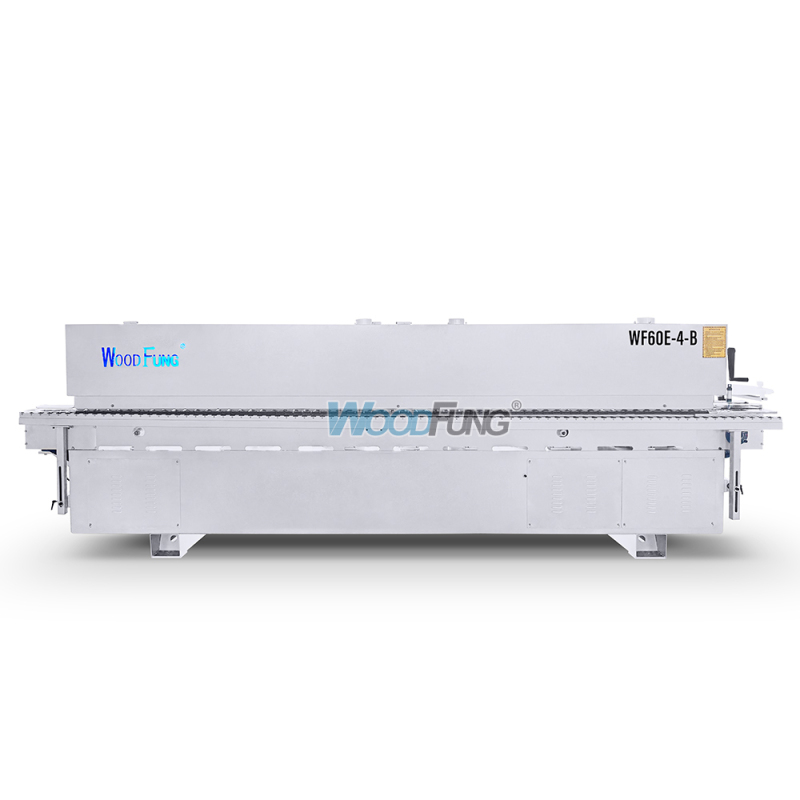 WF60E-4-B Automatic Edge Bander Woodworking Panel Furniture Edge Banding Machine With Pre‑milling Corner Rounding Polishing