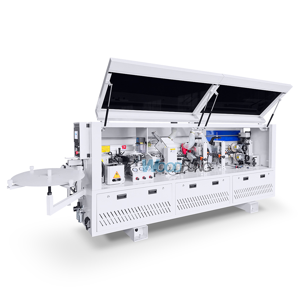 WF60E‑3 Narrow Automatic Edge Banding Machine Min 40mm Small Narrow Board Edge Bander For Cabinet Woodworking