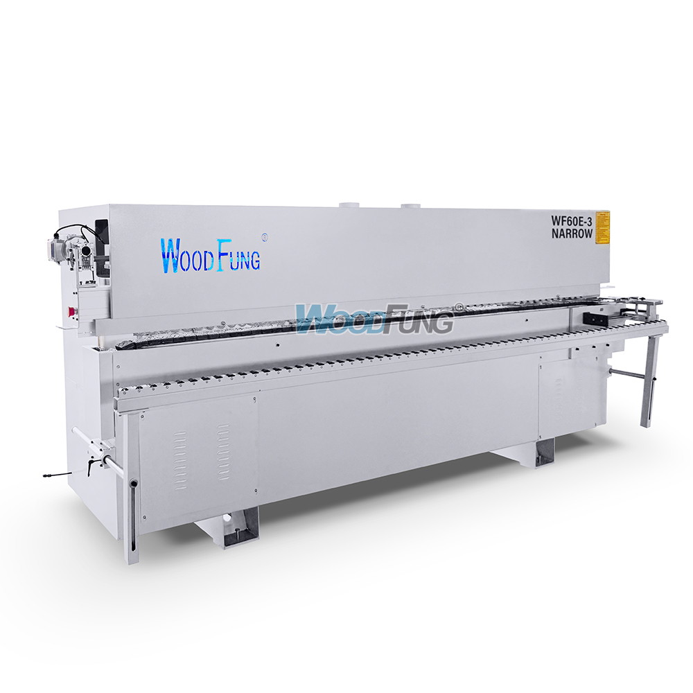 WF60E‑3 Narrow Automatic Edge Banding Machine Min 40mm Small Narrow Board Edge Bander For Cabinet Woodworking