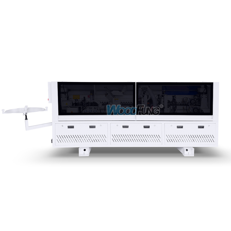 WF60E‑3 Narrow Automatic Edge Banding Machine Min 40mm Small Narrow Board Edge Bander For Cabinet Woodworking