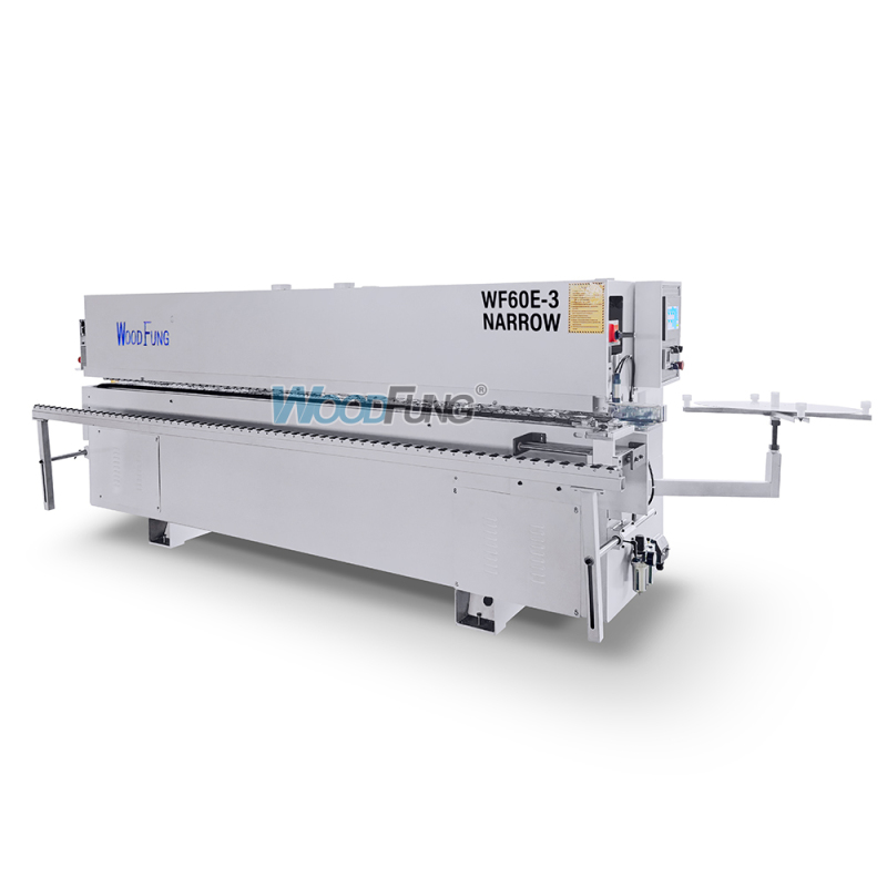 WF60E‑3 Narrow Automatic Edge Banding Machine Min 40mm Small Narrow Board Edge Bander For Cabinet Woodworking