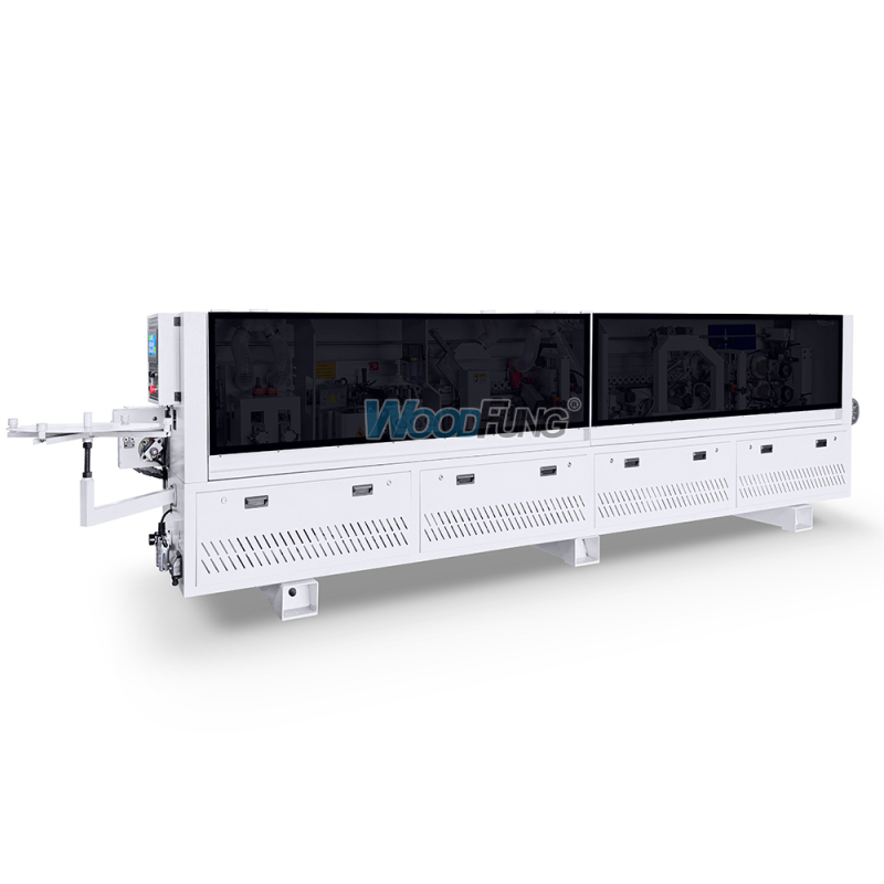 MY-13 5.4meters compact automatic edge banding machine with pre milling and Corner rounding functions