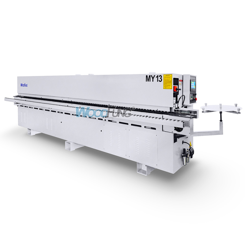 MY-13 5.4meters compact automatic edge banding machine with pre milling and Corner rounding functions