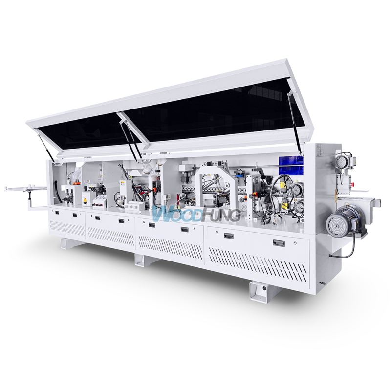 MY-13 5.4meters compact automatic edge banding machine with pre milling and Corner rounding functions