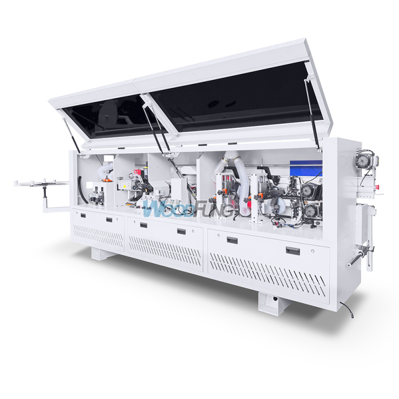 MY-12T premilling automatic edge banding machine with top glue pot