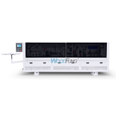 MY-12T premilling automatic edge banding machine with top glue pot