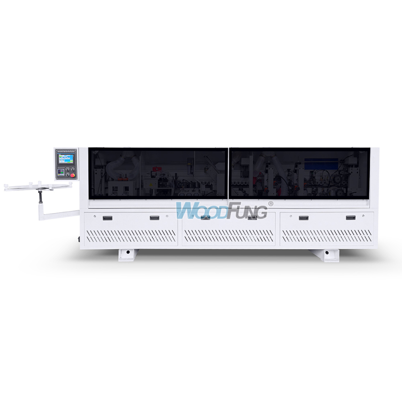 MY-12T premilling automatic edge banding machine with top glue pot